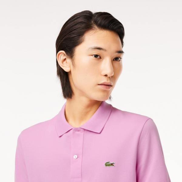 Ao Lacoste Slim Fit Polo 'Pink' PH4012-51-IXV