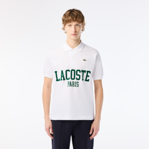 Ao Lacoste Flocked Polo 'White' PH7419-51-001