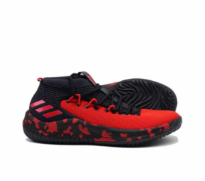 Giay Adidas Dame 4 Lillard 'Red Black' F99899