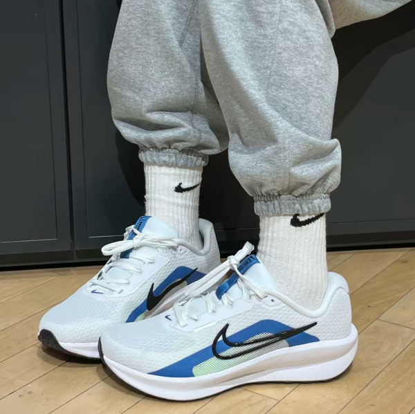Giay Nike Downshifter 13 Extra Wide 'White Star Blue' FJ1284-103