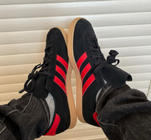 Giay Adidas Originals Stadt 'Black Red' JI1885