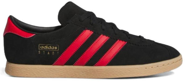 Giay Adidas Originals Stadt 'Black Red' JI1885