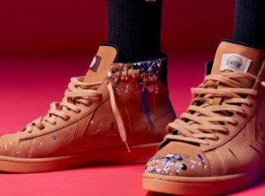 Giay Converse Pro Leather High x Bandulu 'Paint Splatter' 169908C