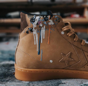 Giay Converse Pro Leather High x Bandulu 'Paint Splatter' 169908C