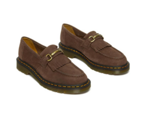 Giay Dr.Martens Adrian Snaffle Tumbled Nubuck 'Brown' 31588201