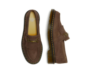 Giay Dr.Martens Adrian Snaffle Tumbled Nubuck 'Brown' 31588201