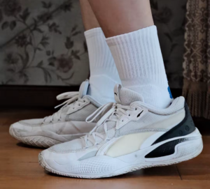 Giay Puma Court Rider Team 'White Black' 195660-03