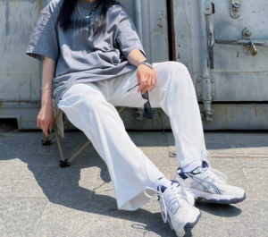 Giay Asics Gel 170 TR 'White Navy' 1023A054‑100