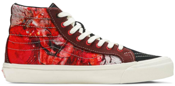 Giay Vans OG SK8‑Hi LX x Ralph Steadman 'Lion' VN0A45JLVQU