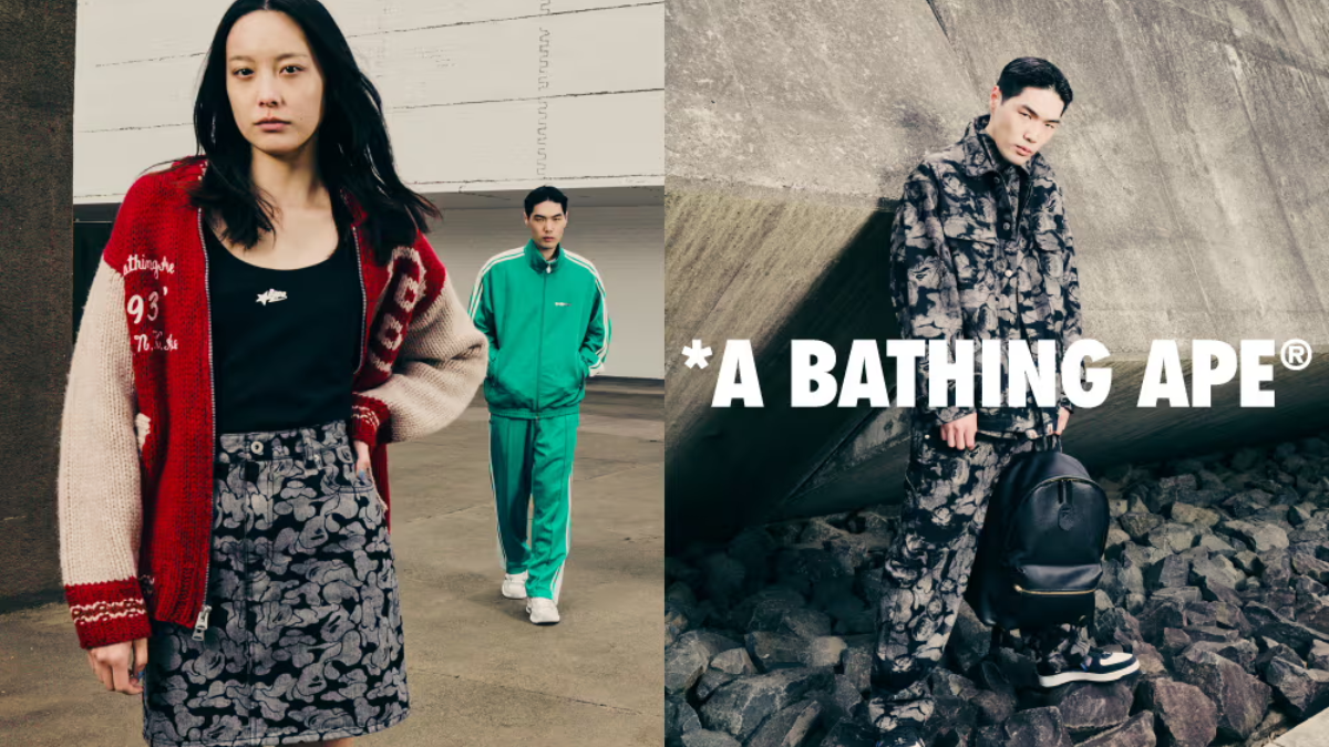BAPE tro lai day soi dong voi lookbook Thu/Dong 2024