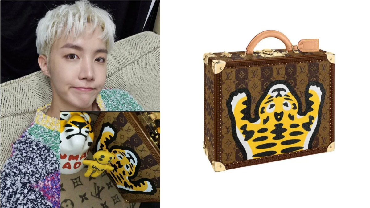 BTS và những chiếc túi làm mưa làm gió làng thời trang Hinh anh 15: BTS va nhung chiec tui lam mua lam gio lang thoi trang