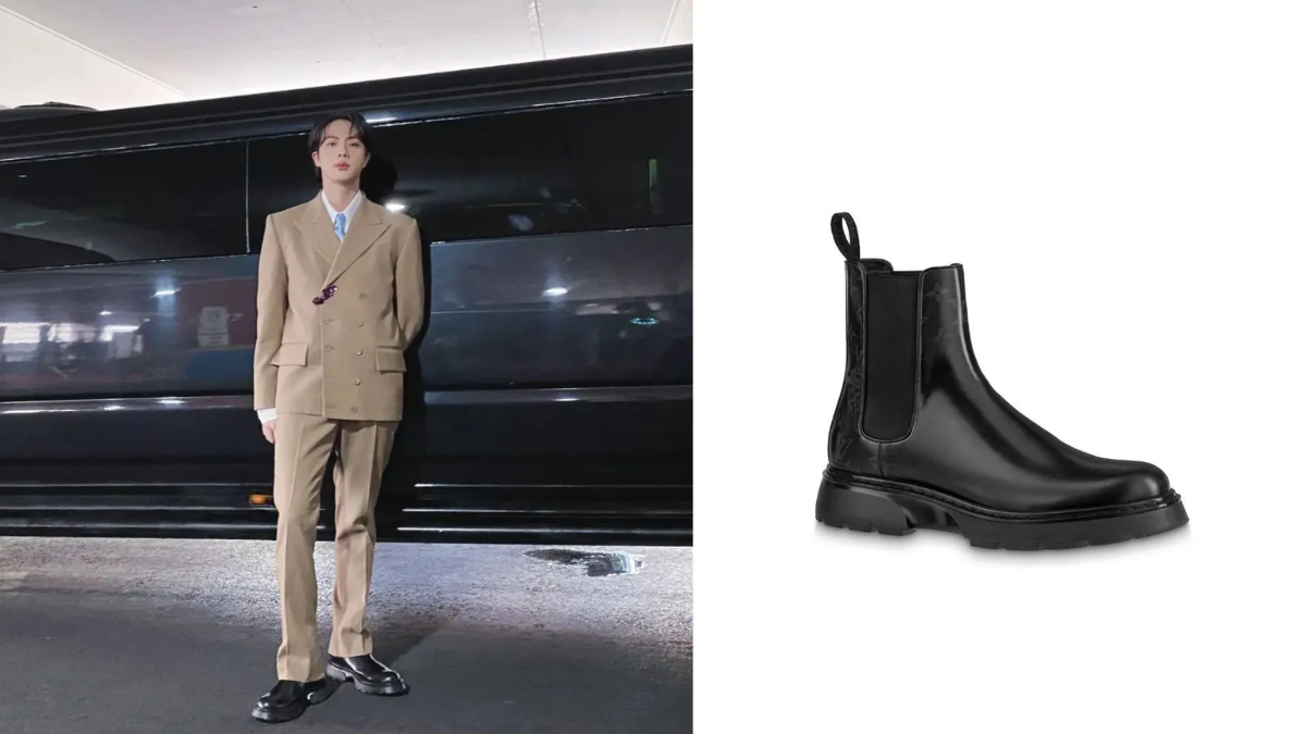 Cận cảnh những đôi giày hàng hiệu đắt đỏ nhất của Jin BTS Hinh anh 5: Can canh nhung doi giay hang hieu dat do nhat cua Jin BTS