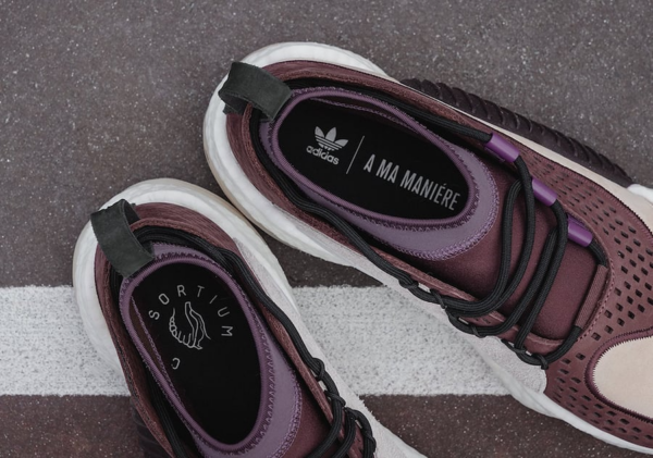 Giay Adidas Crazy BYW Low x A Ma Maniere 'Ash Pea' BB9486
