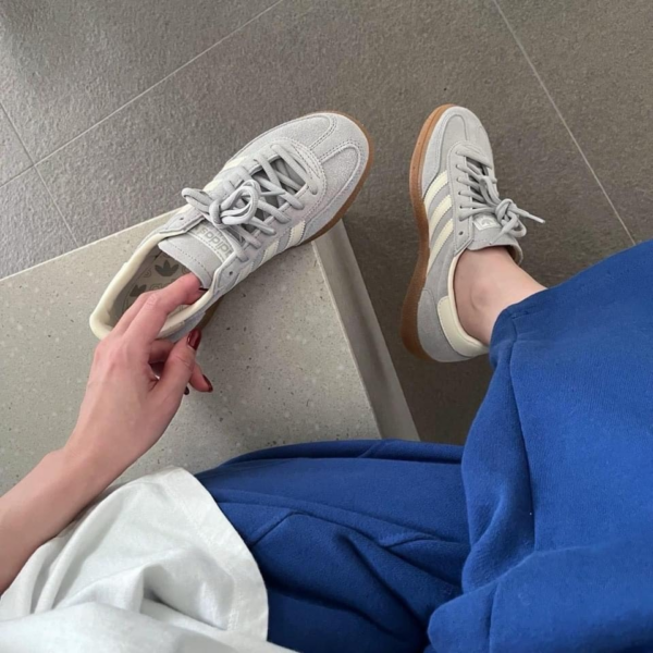 Giay Adidas Handball Spezial 'Grey Two Cream' IF7086