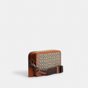 Tui Coach Charter Slim Crossbody In Micro 'Brown' CM372-URC