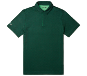 Ao Lacoste Mini Print Ultra Dry Golf 'Green' DH7493-51-IGV