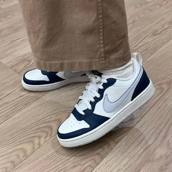 Giay Nike Court Borough Low 2 SE 'White Valerian Blue' BQ5448-121