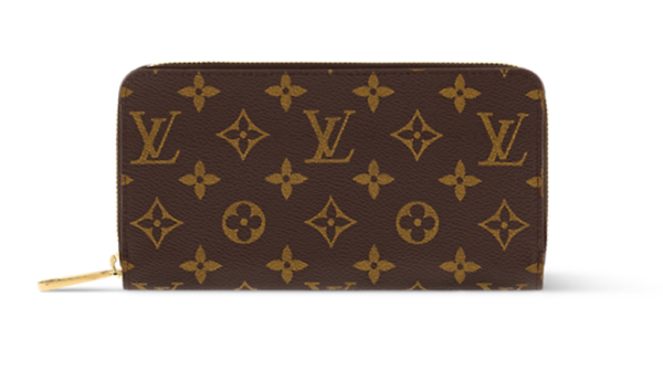 Vi Louis Vuitton Zippy Wallet Monogram Canvas 'Brown' M42616