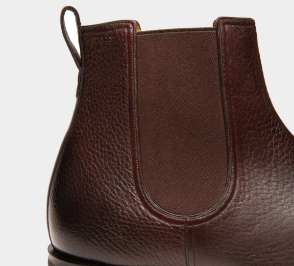 Giay Bally Scavone Leather Boot 'Brown' 6203080