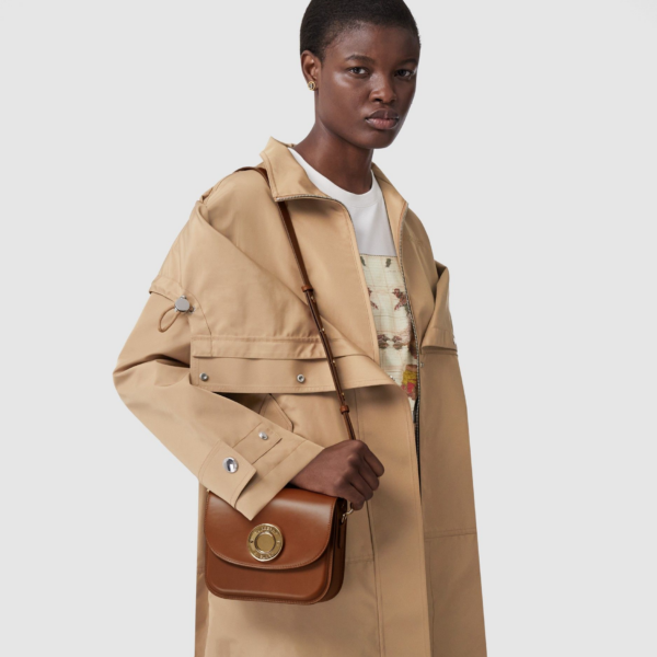 Tui Burberry Leather Small Elizabeth 'Warm Tan' 80557761