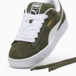 Giay Puma Suede XL 'Dark Olive White' 395205-13