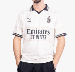 Ao Puma x AC Milan x Pleasures Jersey 'White' 776064-02