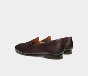 Giay Bally Plume Loafer 'Brown' 6308232