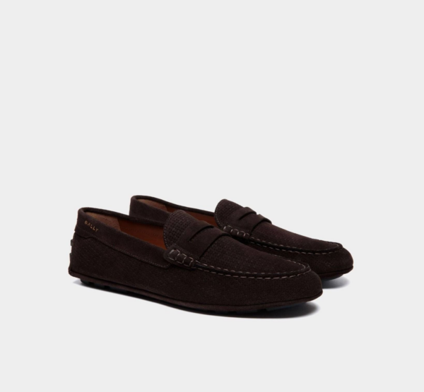 Giay Bally Kerbs Driver 'Brown' 6306748