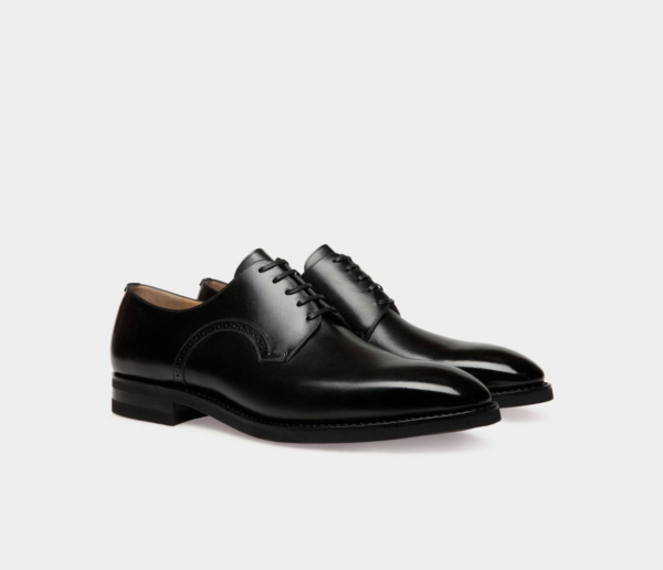 Giay Bally Scribe Derby 'Black' 6306437
