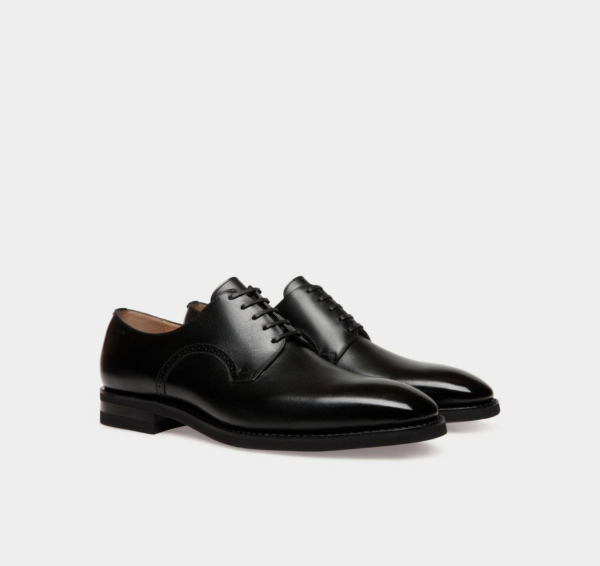 Giay Bally Scribe Derby 'Black' 6307815
