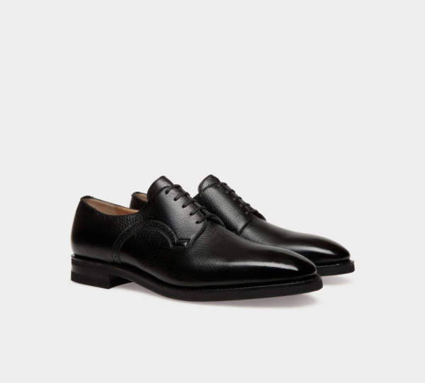 Giay Bally Scribe Derby 'Black' 6307814