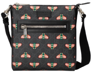 Tui Gucci Bestiary Messenger Bag With Bees 'Black' 681021-UIEBN-1058
