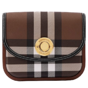 Tui Burberry Check Medium Elizabeth 'Dark Brown' 80571361
