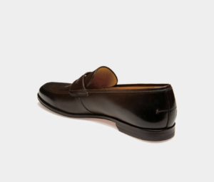 Giay Bally Webb Leather Loafers 'Coffee' 6231397
