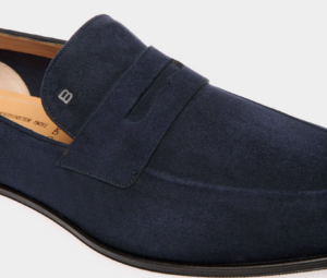 Giay Bally Westminster Loafer 'Navy' 6308971