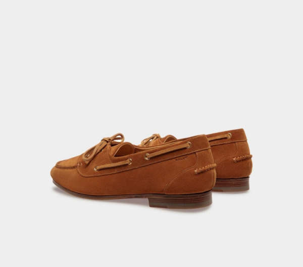 Giay Bally Plume Moccasin 'Brown' 6308230