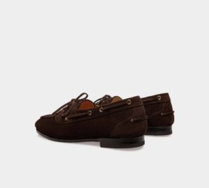 Giay Bally Plume Moccasin 'Brown' 6308343