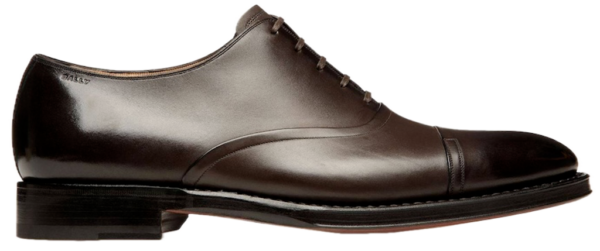 Giay Bally Scribe Un Oxford 'Ebony' 6308231