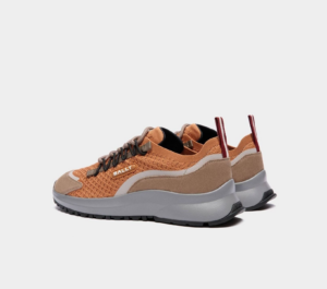 Giay Bally Outline Sneaker 'Brown' 6306801