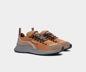 Giay Bally Outline Sneaker 'Brown' 6306801