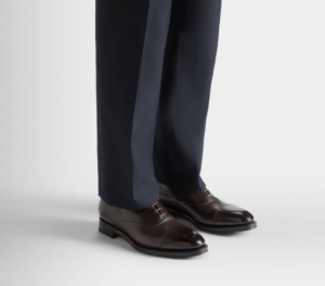 Giay Bally Scribe Un Oxford 'Ebony' 6308231