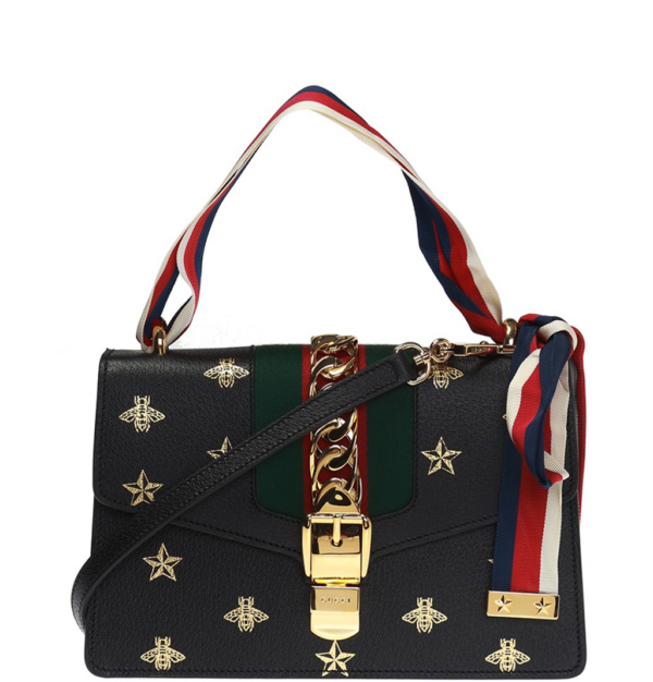 Tui Gucci Sylvie Bee Star 'Black' 524405-DJ2RG-8571