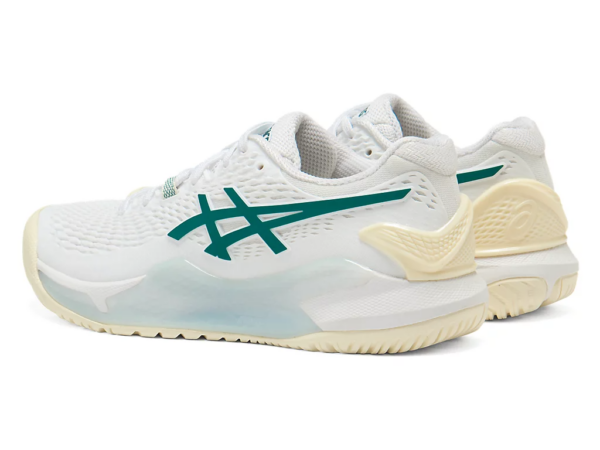 Giay Asics Gel-Resolution 9 'White Green' 1042A246-101