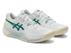 Giay Asics Gel-Resolution 9 'White Green' 1042A246-101