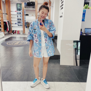 Giay Hoka Speedgoat 4 x thisisneverthat 'Cyan' 1123010-MCYB