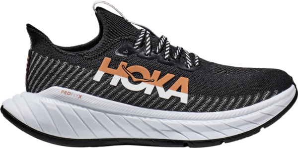 Giay Hoka One Wmns Carbon X 3 'Black Peach' 1123193-BWHT