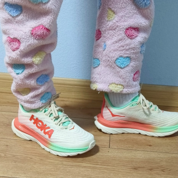 Giay Hoka One Mach 5 'Orange Mint Green' 1127894-SPPR