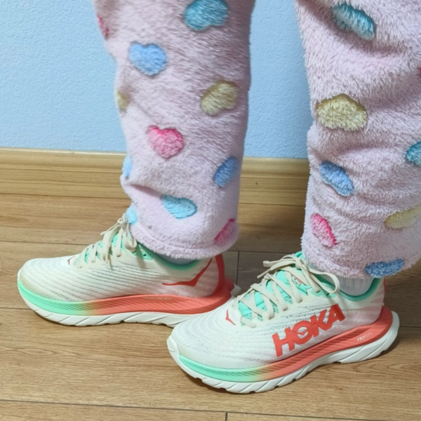 Giay Hoka One Mach 5 'Orange Mint Green' 1127894-SPPR