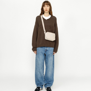 Tui Stussy Canvas Side Pouch 'Natural' 134255-NATL