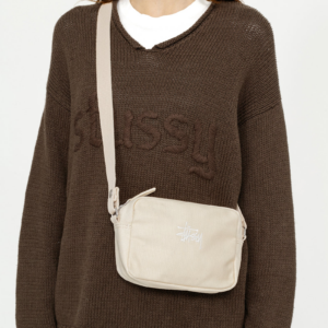 Tui Stussy Canvas Side Pouch 'Natural' 134255-NATL